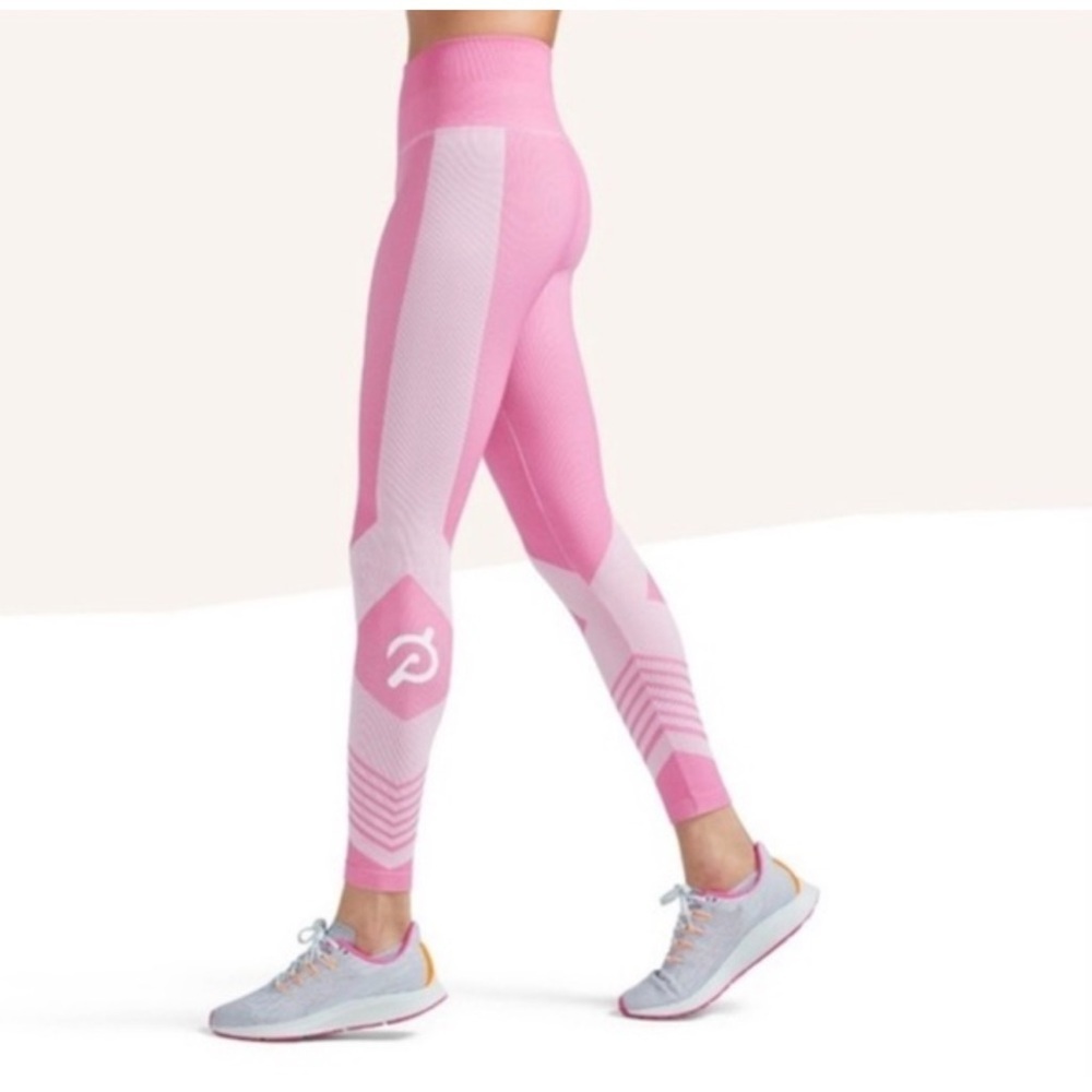 Peloton Pink Seamless Leggings